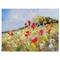 Designart - Painted Poppies on Summer Meadow - Large Landscape Canvas Art